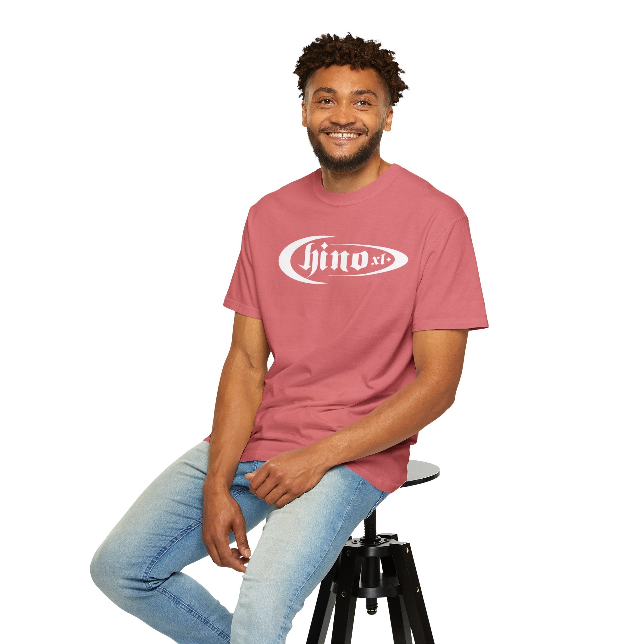The Chino XL White Logo Tee