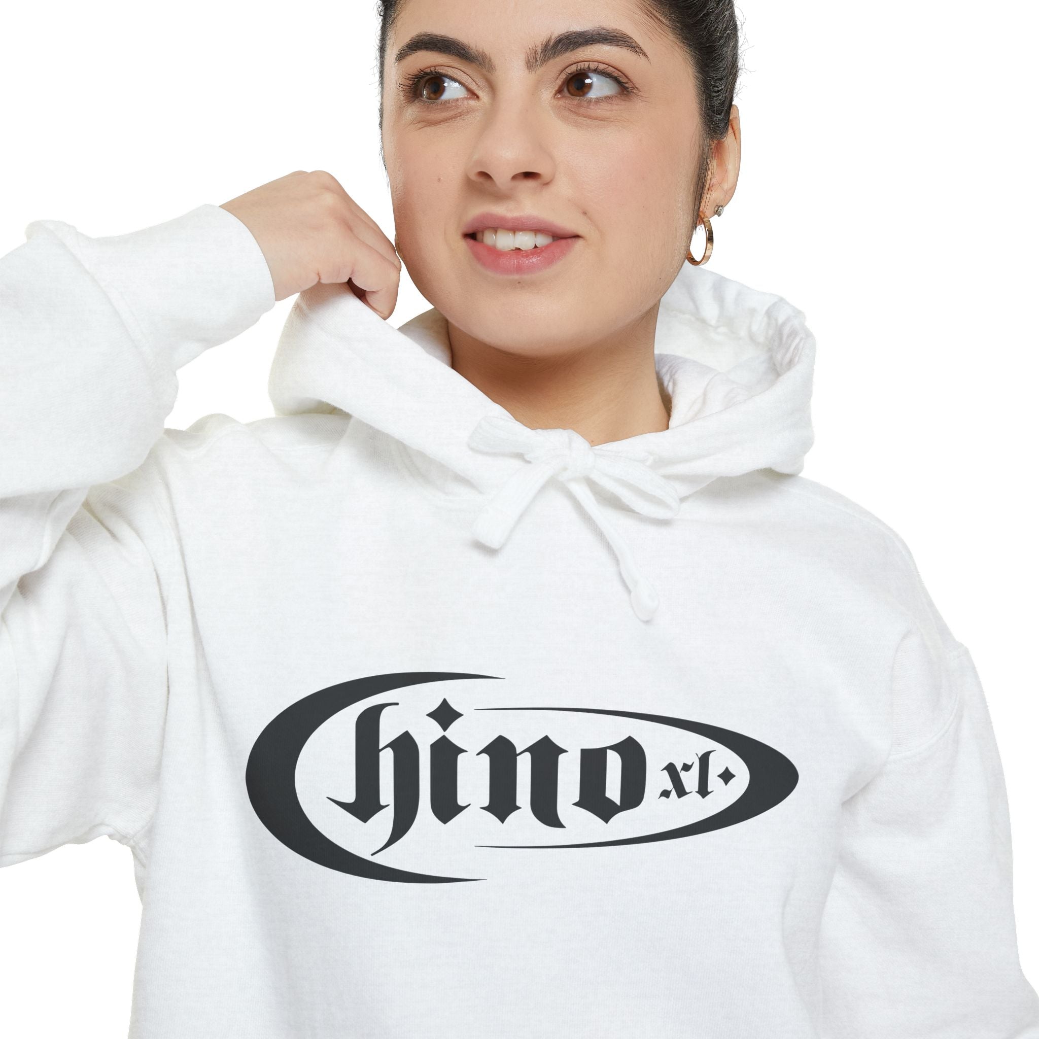 The Chino XL Logo Hoodie (Black Logo)