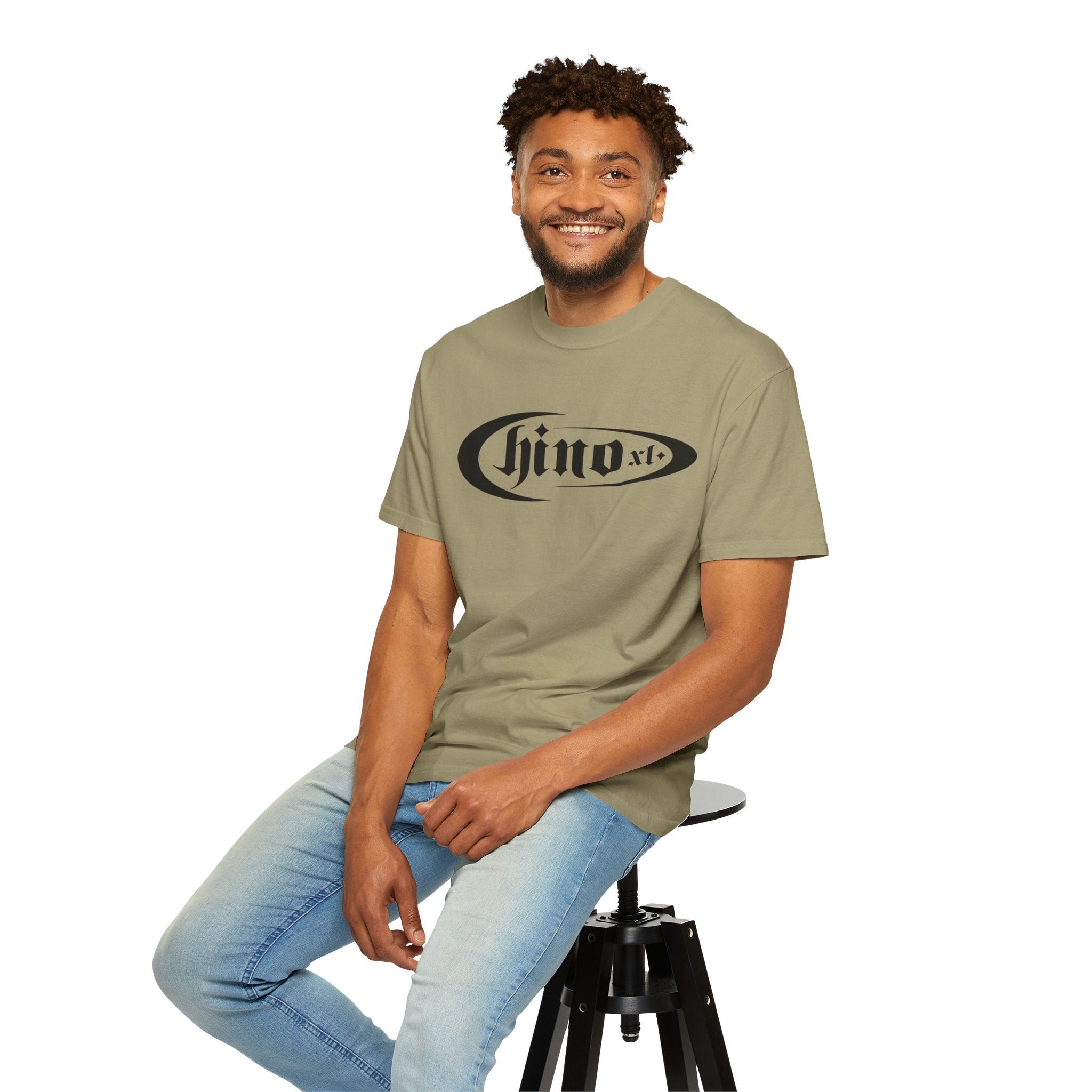 The Chino XL Black Logo Tee
