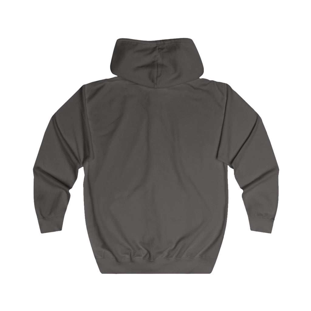 The Chino XL White Logo Zip Up Hoodie