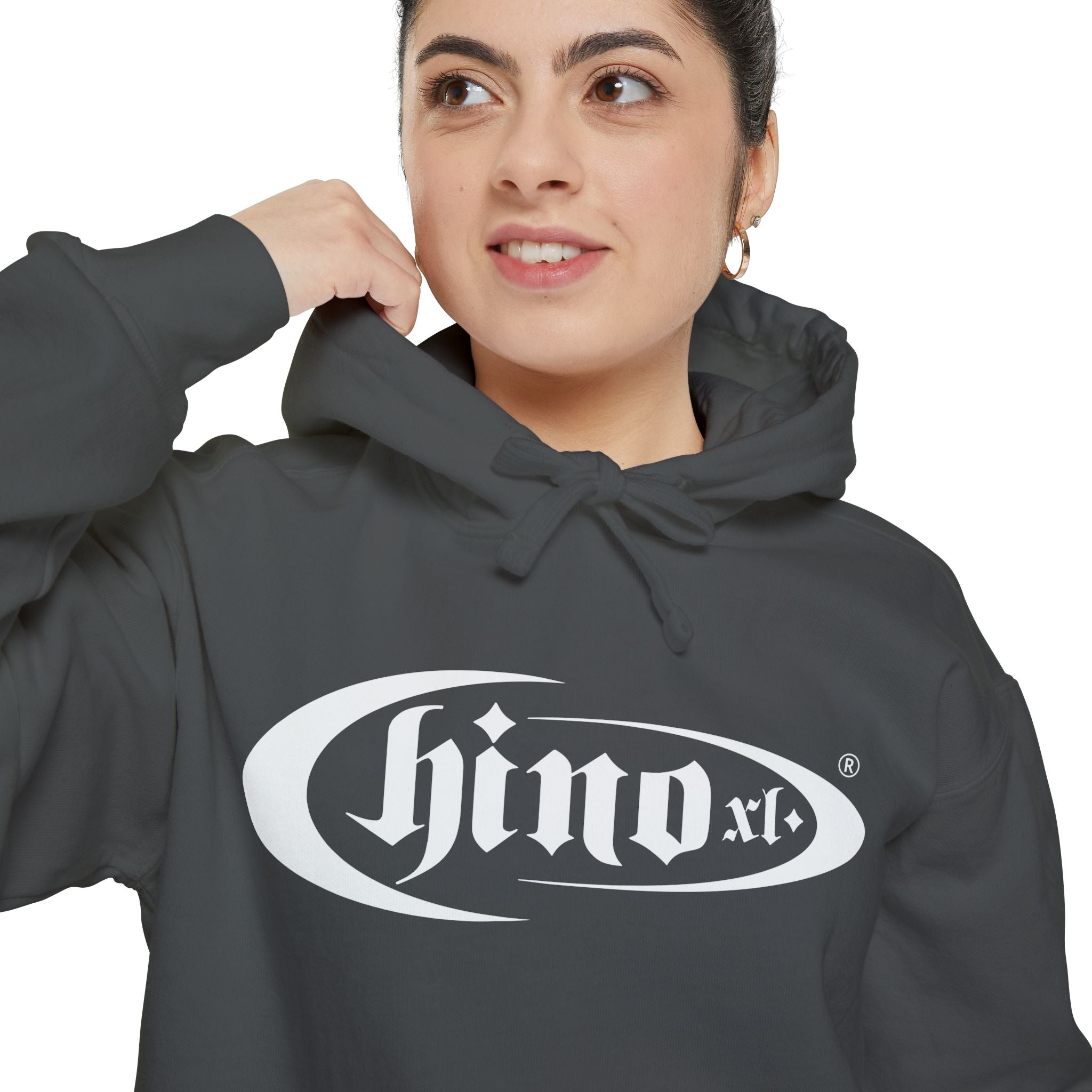 The Chino XL Logo Hoodie (White Logo)