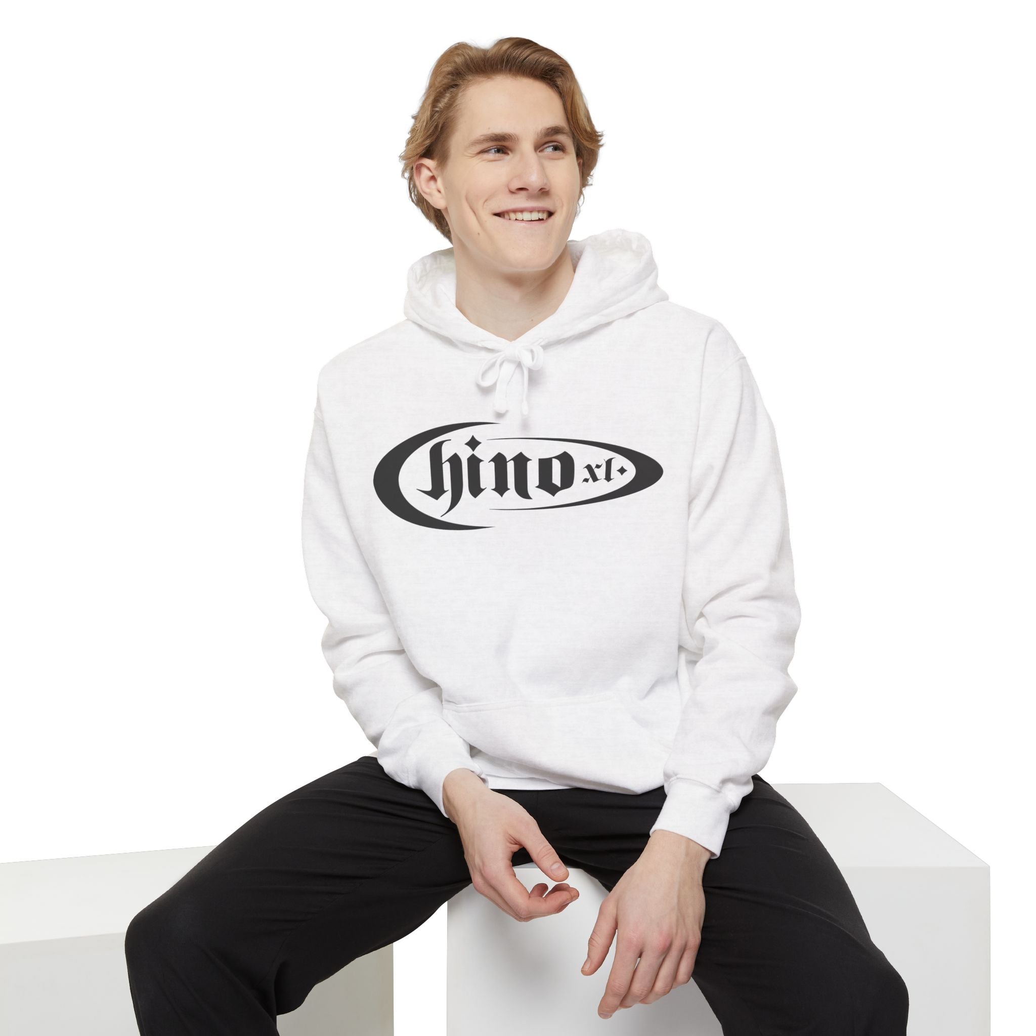 The Chino XL Logo Hoodie (Black Logo)