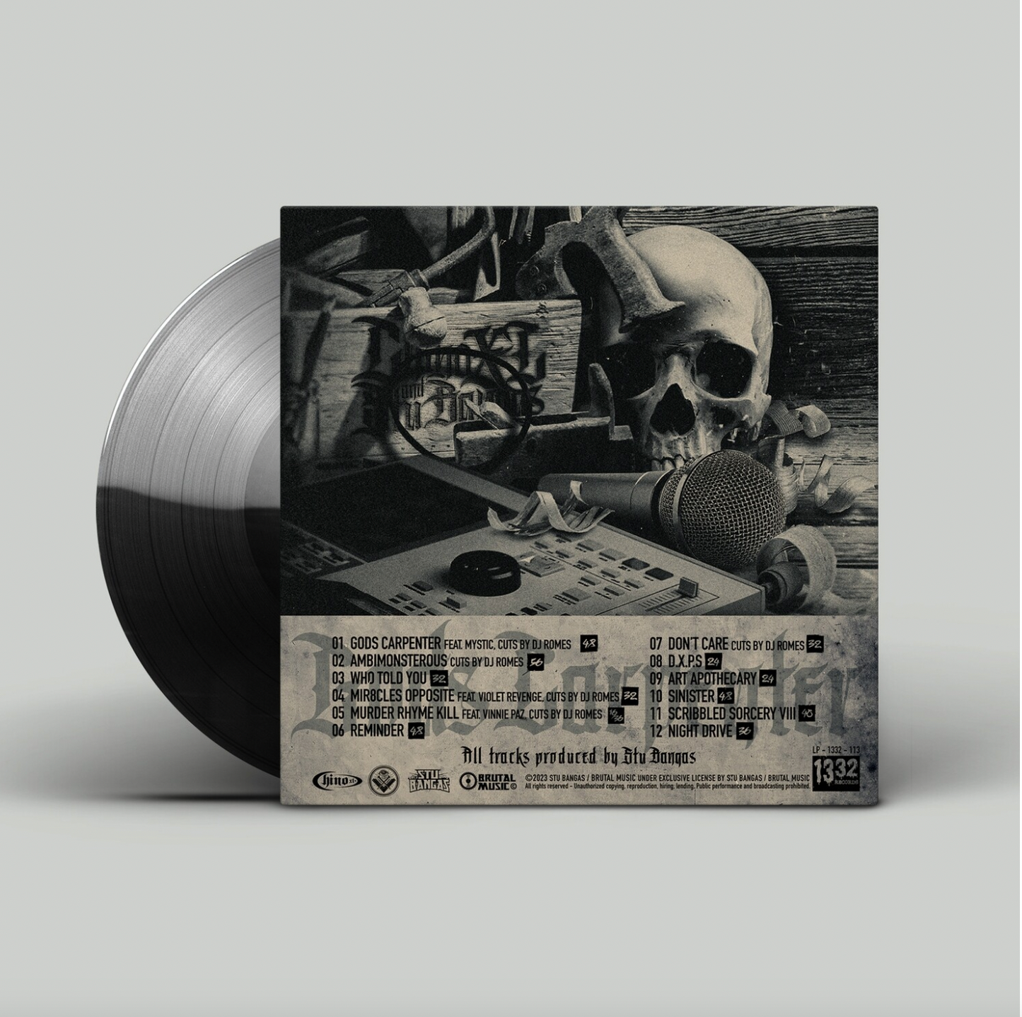 Chino XL & Stu Bangas - Gods Carpenter Vinyl Autographed